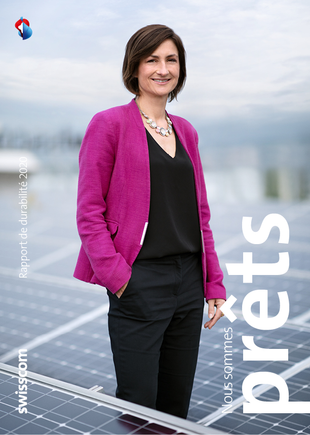 Rapport de durabilité de Swisscom 2020